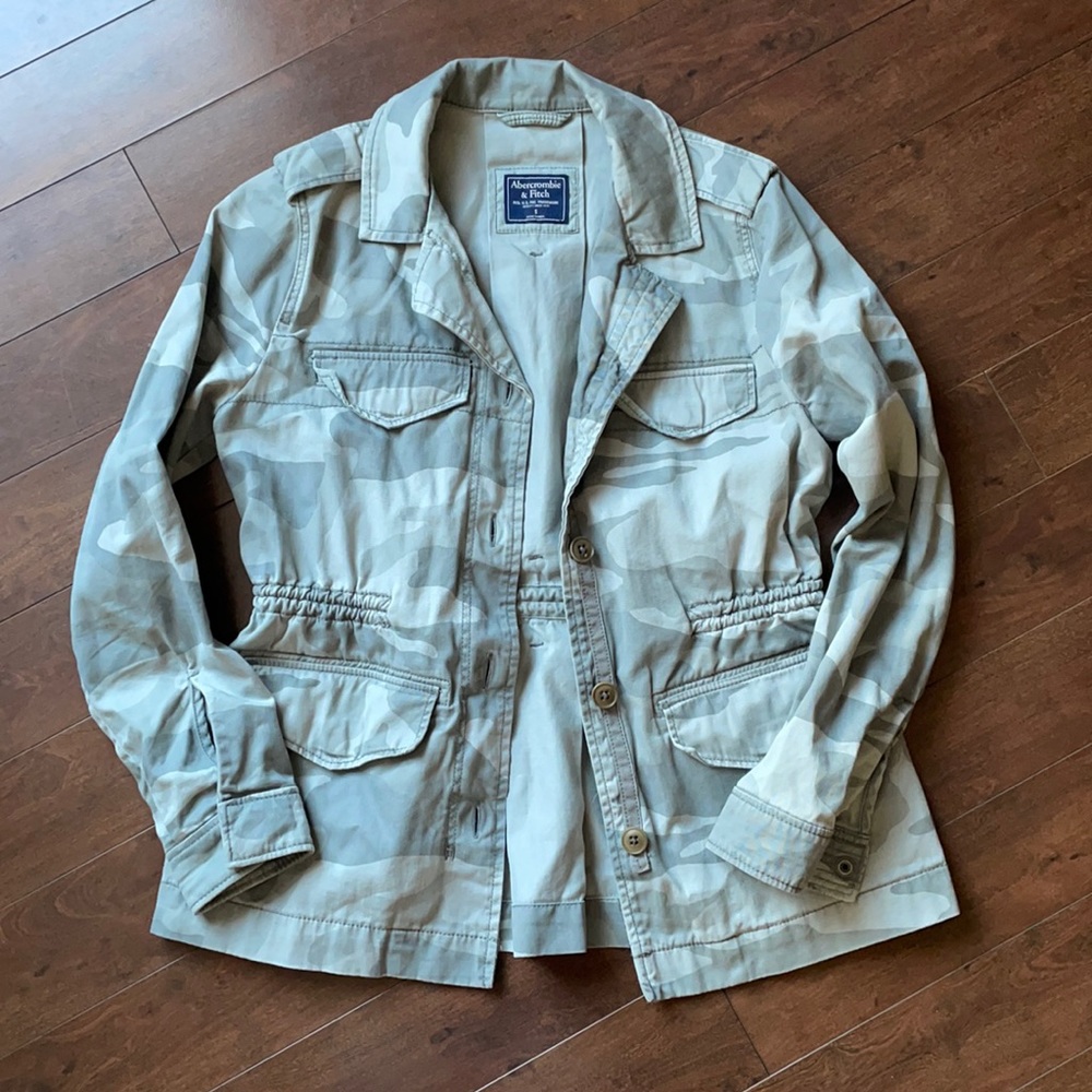 Brand New Abercrombie & Fitch Utility Twill Jacket